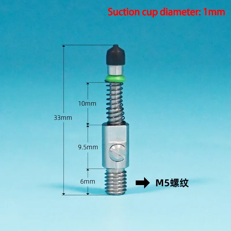 turtledove Nozzle Holder Base SMT Pick and Place Machine Vacuum sucker Pneumatic Robot Arm Automation Equipment 1mm 2mm-BOLTTE