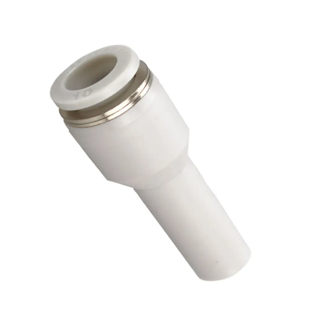 4 6 8 10 12mm Tube To Push In Connector Plug Reudcer Bushing Plastic Pneumatic Air Pipe Fitting Coupler-BOLTTE