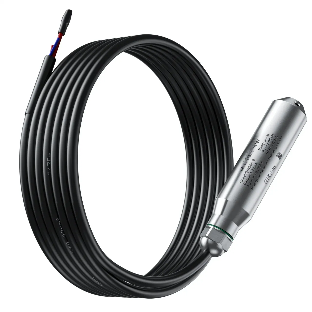 Hydrostatic water Pressure Level Sensor probe 4-20ma 0-3.3v signal output liquid level transmitter-BOLTTE