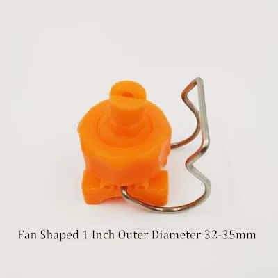 Clip Button Nozzle Front Treatment Buckle Coating Industrial Cleaning PP Universal Adjustable Spherical Conical Spray Head