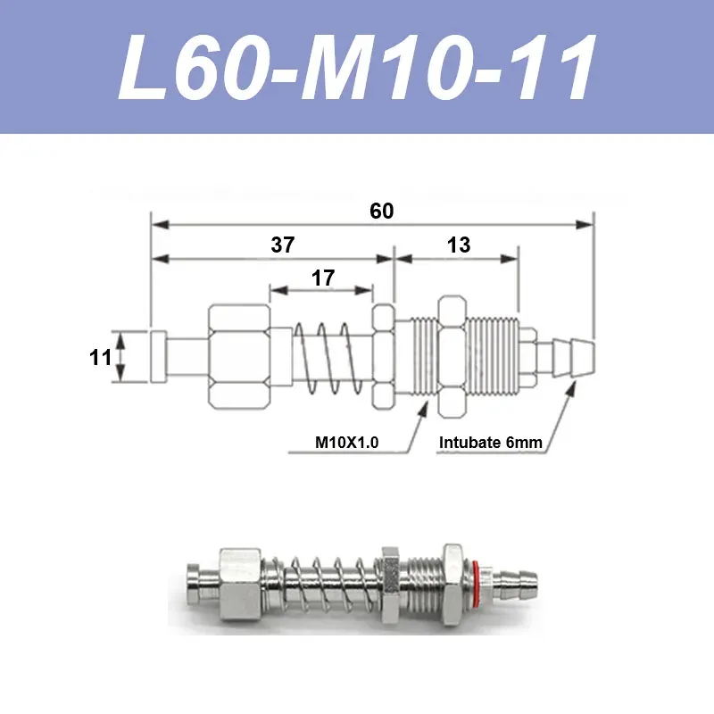 Vacuum suction cup base Big head 11mm hardware manipulator fixture accessories pneumatic support tail air inlet-BOLTTE