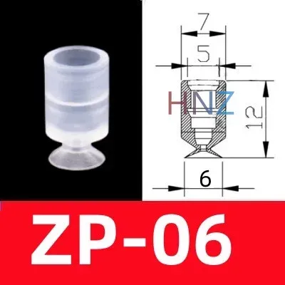 ZP-02/3/4/6/8/11/BT5/7, an industrial pneumatic accessory for SMC mini manipulator vacuum sucker.