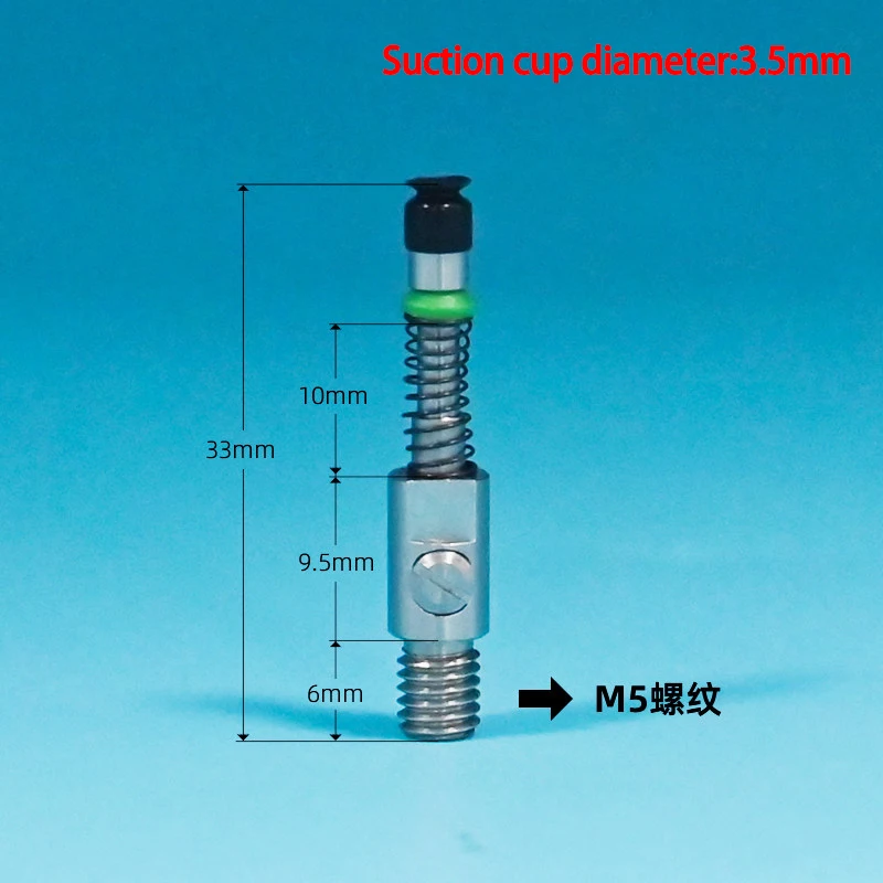 turtledove Nozzle Holder Base SMT Pick and Place Machine Vacuum sucker Pneumatic Robot Arm Automation Equipment 1mm 2mm-BOLTTE