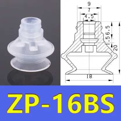  Vacuum Suction Cup Manipulator Accessories Industrial Pneumatic Accessories Strong Suction Nozzle Suction Cup Ring ZP-B-BOLTTE