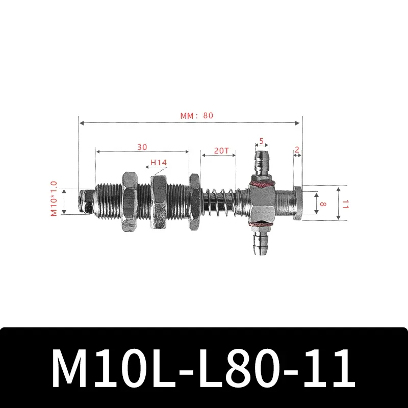 M10-11 Series Big Head Manipulator Pneuamtic Parts Fixture Rubber Sucker Pad Silicone Vacuum Suction Cup Mount-BOLTTE