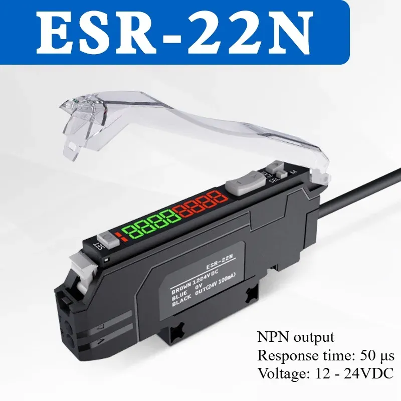 STC-10MLD Rectangular Matrix Fiber Sensor Amplifier Area Detection Diffuse Reflection Grating Counting Photoelectric Sensor-BOLTTE