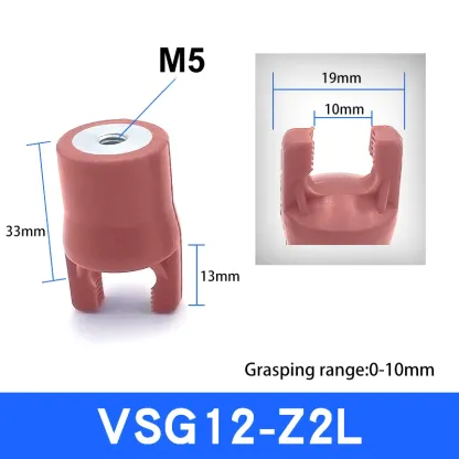 Flexible gripper fixture pneumatic vacuum suction cup mechanical arm accessories
