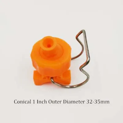Clip Button Nozzle Front Treatment Buckle Coating Industrial Cleaning PP Universal Adjustable Spherical Conical Spray Head