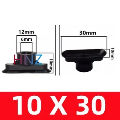 Oval type long strip type imported anti-static high temperature resistant silicone rubber vacuum cup industrial 6X18 8X24 10X30