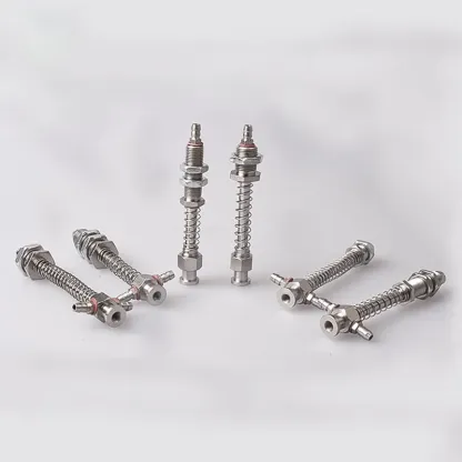 M12-07B Series Small Air Pneuamtic Parts Fixture Rubber Sucker Pad Silicone Vacuum Suction Cup Mount-BOLTTE