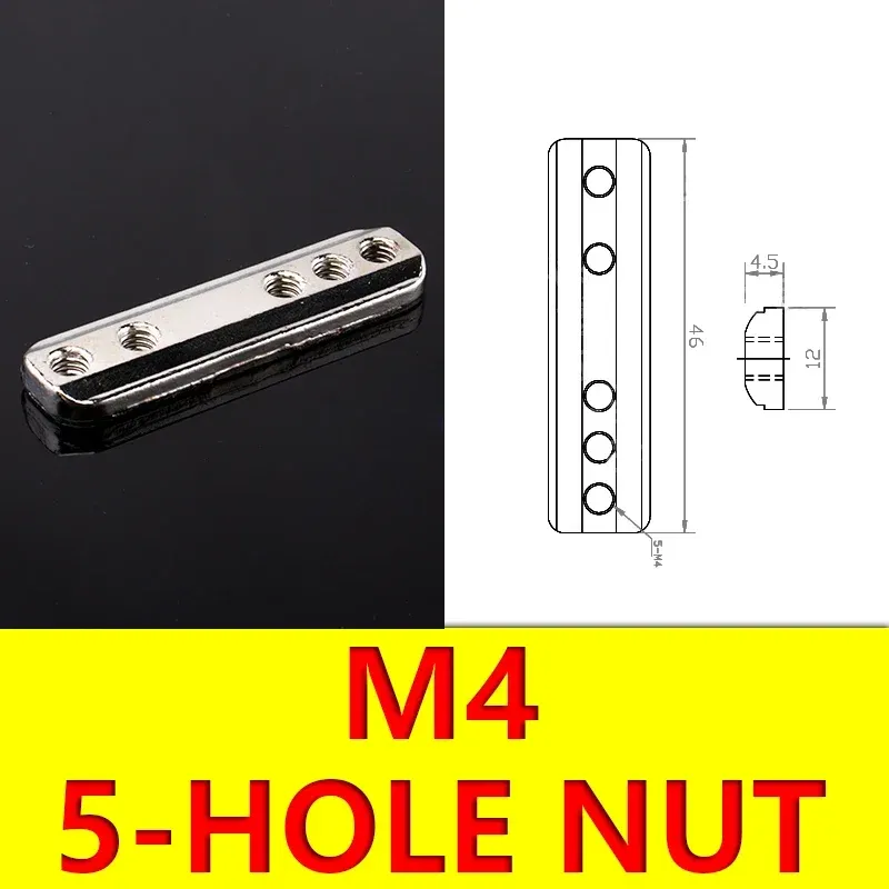 Manipulator Accessories Fixture Connection Block Hardware Fixing Block Single and Double Hole Nut Suction Cup Seat Bracket