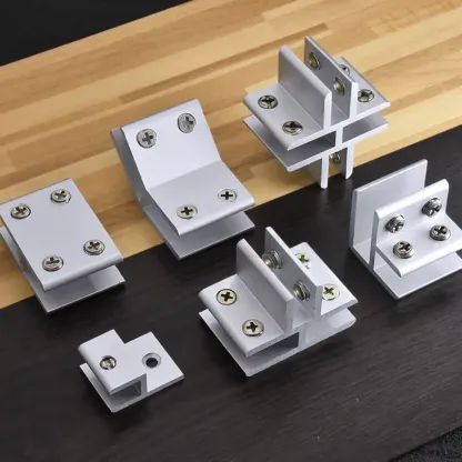 Thicken Panel Bracket Glass Clamp Shelves Clips Furniture Hardware Shelf Holder Clip Shelf Holder Support For 6-12mm