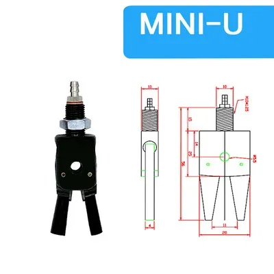 extension MINI gripper lenghten gripper Manipulator Accessories Mechanical Fixture Spout additional Clip industrial robots-BOLTTE