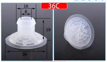 Manipulator bag opening vacuum suction cuppneumatic accessories powerful suction nozzle film plastic bag bag opening suction cup-BOLTTE