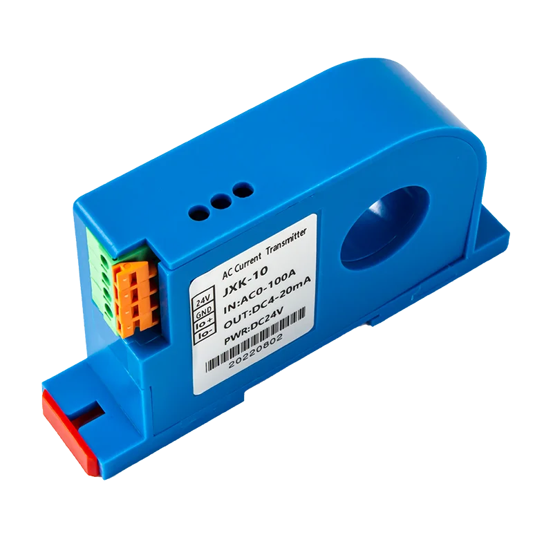 AC/DC Current Transmitter 5A 10A 50A 100A Current Converter Transmitter 4-20mA 0-10V RS485 Current Transducer-BOLTTE