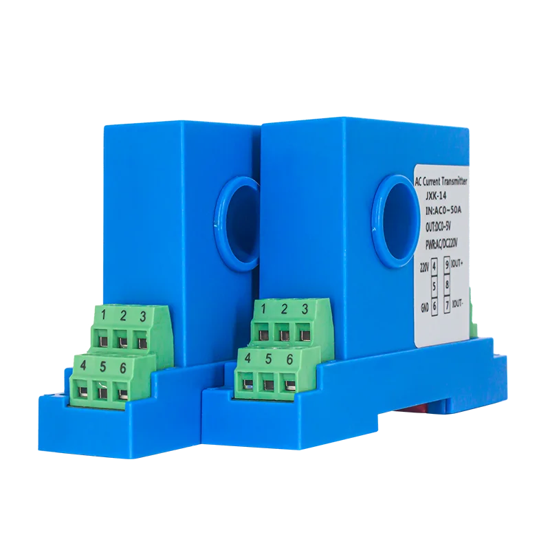 Hall DC Current Sensor Transmitter Output 4-20mA 0-5V rs485 Analog Signal 0-150A Input 12mm 15mm Hole Current Transformer-BOLTTE