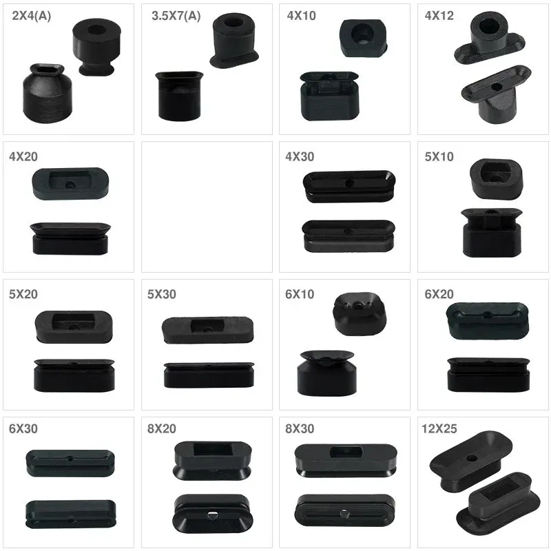 High-Strength Pneumatic Vacuum Suction Cup PWG Series Rectangular/Oval Industrial Sucker Gripper Pad for Quick Pickup Automation-BOLTTE