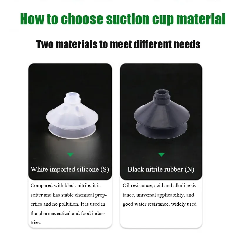  Vacuum Suction Cup Manipulator Accessories Industrial Pneumatic Accessories Strong Suction Nozzle Suction Cup Ring ZP-B-BOLTTE