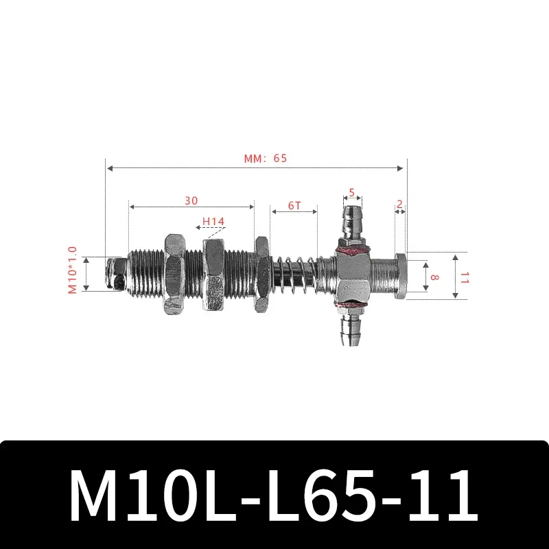 M10-11 Series Big Head Manipulator Pneuamtic Parts Fixture Rubber Sucker Pad Silicone Vacuum Suction Cup Mount-BOLTTE