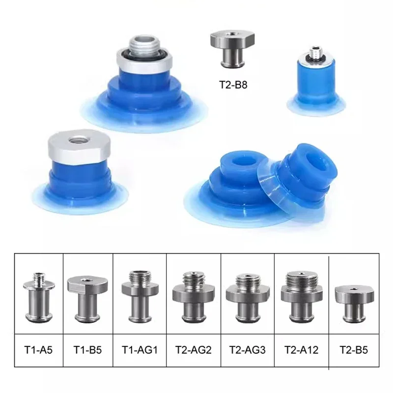 10PCS Pneumatic Vacuum Sucker Packing Machine Vacuum Bag Opening Suction Cup ZP3P  Injection Molding Machine Manipulator Parts-BOLTTE