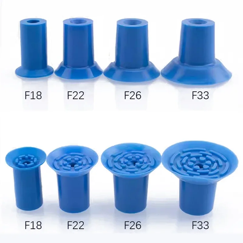10PCS Pneumatic Vacuum Suction Cup F Series Packing Machine Vacuum Bag Opening Sucker Plastic Film Food Bag Suction Nozzle F18-BOLTTE