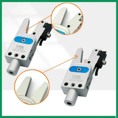 CRG manipulator mini nozzle clamp GR12/10 mini pneumatic gripper clamp with proximity switch clamp