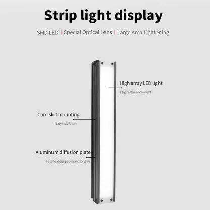 17 Luminous Surface Strip Light Source, Specialized for Industrial Camera Inspection, LED Lighting for Appearance Inspection-BOLTTE