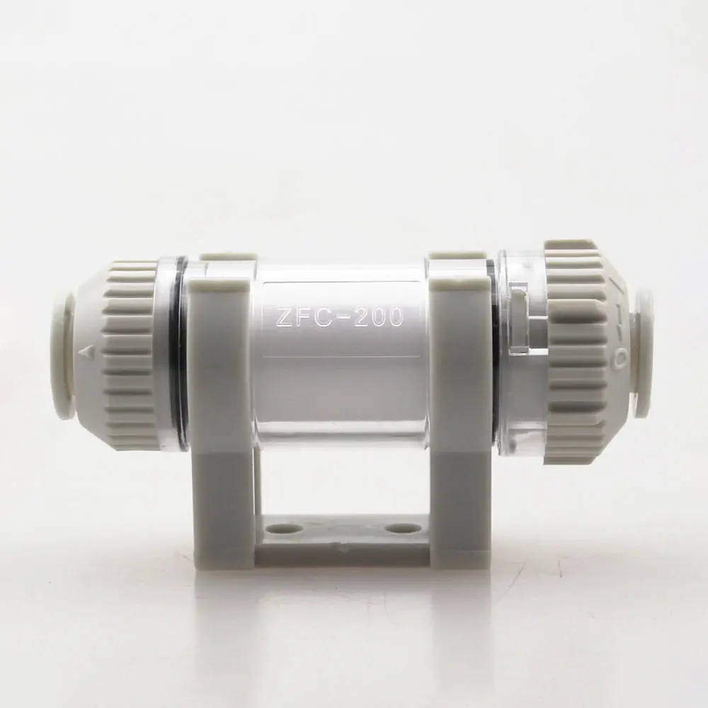 Vacuum Air Filter 4 6 8 10 12mm Tube Plastic Pneumatic Air Pipe Fitting Push In Connector-BOLTTE