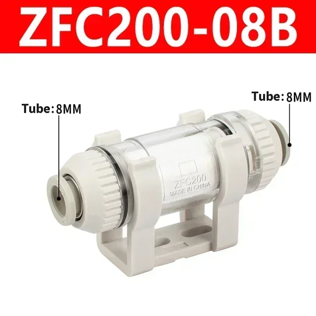 Pneumatic Vacuum generator Negative Pressure Pipeline Type ZFC100-04B ZFC100-06B ZFC200-06B ZFC200-08B for Air Suction Cup-BOLTTE