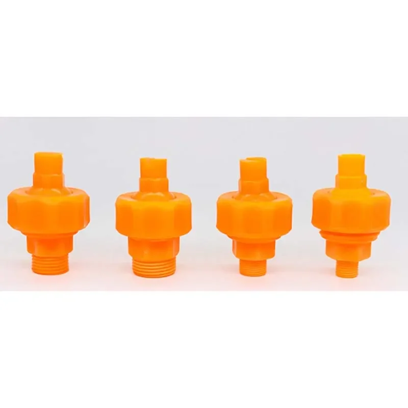 Universal Fan Shaped Conical Nozzle for Electroplating Cleaning Spray Nozzle PP Plastic Nozzle