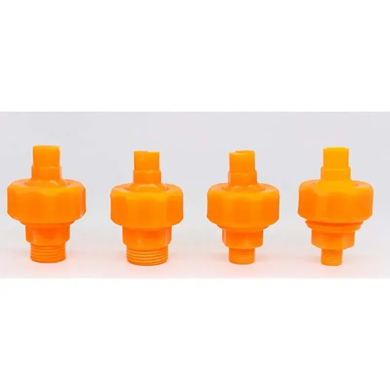 Universal Fan Shaped Conical Nozzle for Electroplating Cleaning Spray Nozzle PP Plastic Nozzle