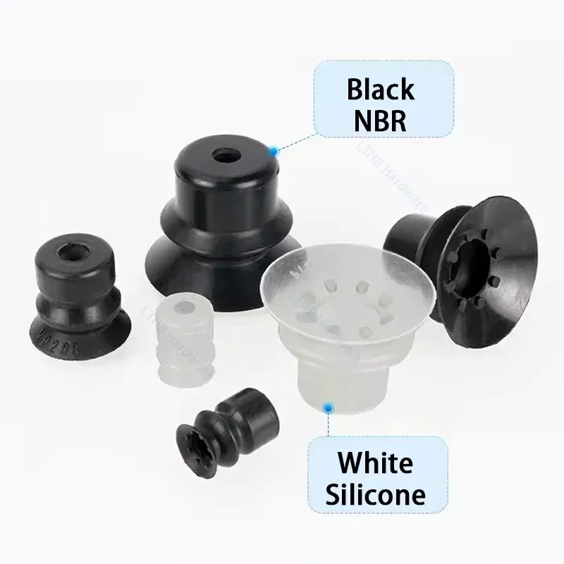  Vacuum Sucker VP10RSN/VP20BSN Silicone Double Multi-layer Nozzle Injection Molding Machine Manipulator Accessories-BOLTTE