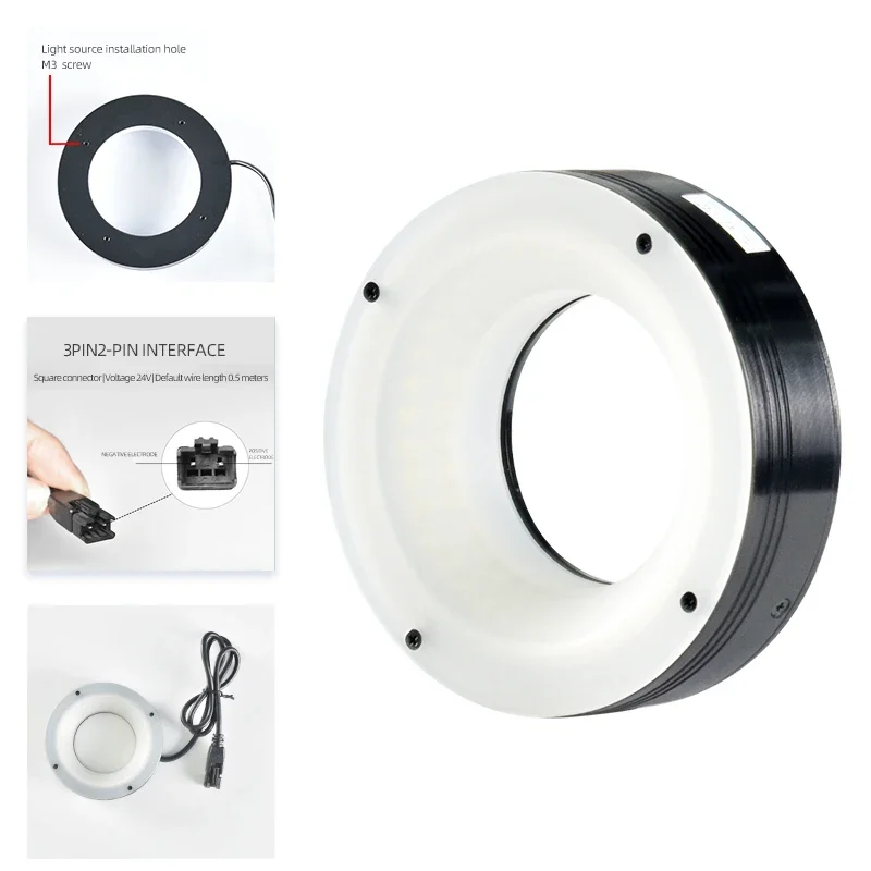 45° Ring Light Source, Specialized for Machine Vision Lighting, LED Vision Light Source, Industrial Inspection-BOLTTE