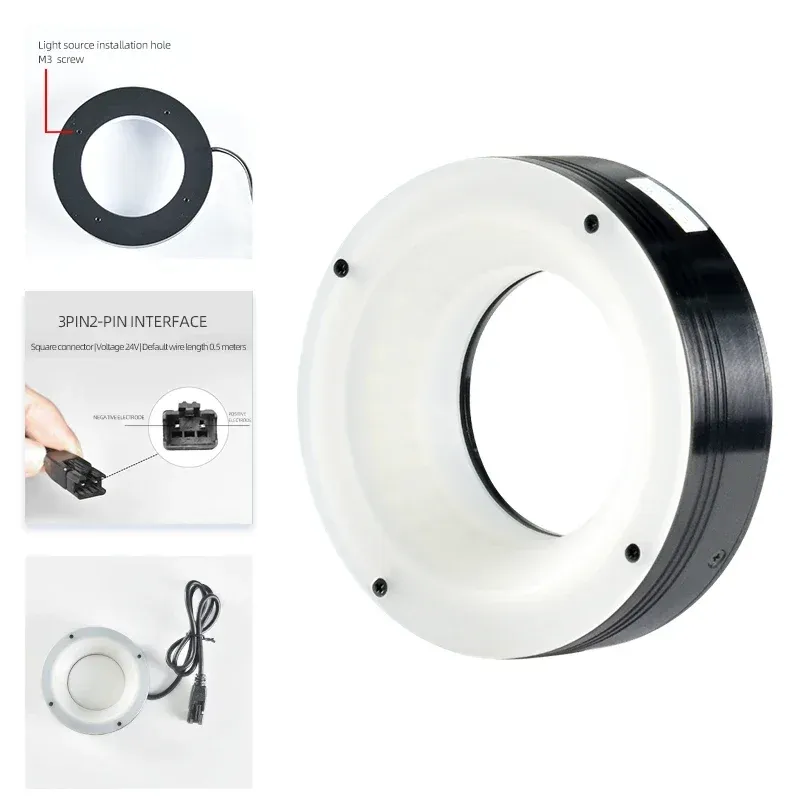 45° Ring Light Source, Specialized for Machine Vision Lighting, LED Vision Light Source, Industrial Inspection-BOLTTE