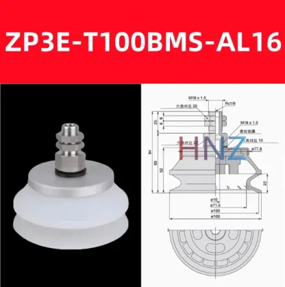 manipulator heavy-duty suction cup fittings industrial pneumatic accessories ZP3E-T32BM/40BM-AL14/AL16-BOLTTE