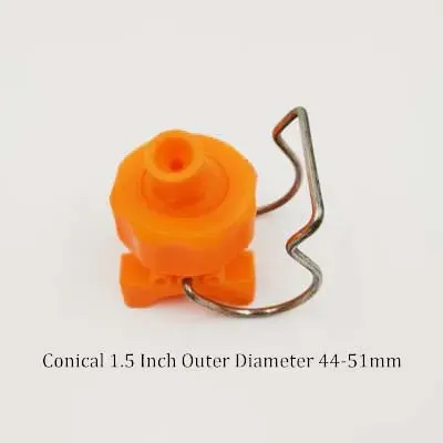 Clip Button Nozzle Front Treatment Buckle Coating Industrial Cleaning PP Universal Adjustable Spherical Conical Spray Head