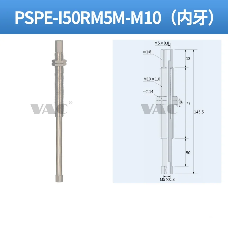 PSPE Series Fitting Bracket Shock-Absorbing Mount Built-in spring bracket with cushioning metal fittings PSPE-I10RM5M-M10-BOLTTE