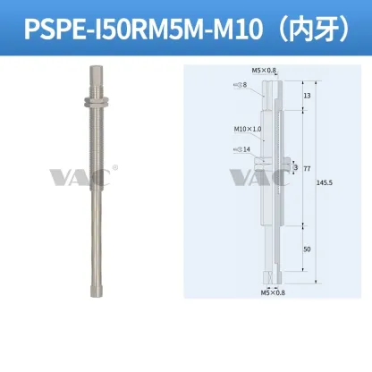 PSPE Series Fitting Bracket Shock-Absorbing Mount Built-in spring bracket with cushioning metal fittings PSPE-I10RM5M-M10-BOLTTE