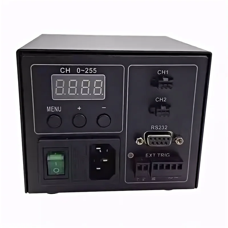 65W Dual-Channel Digital Light Source Controller - Precision Dimming for Machine Vision Inspection | Machine Vision Controller-BOLTTE