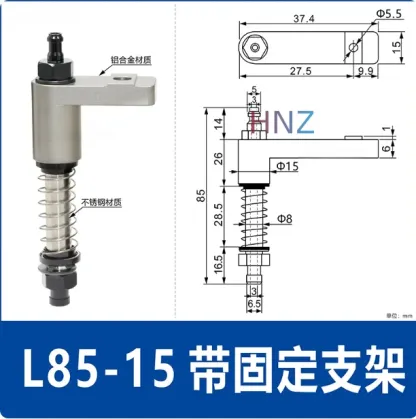 Manipulator Vacuum Suction Cup, Plastic Bracket Industrial Pneumatic Components High Quality L82/L85/L99/L115-BOLTTE