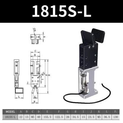 1815S Series With Sensor Robot Arm Injection Molding Machin Pneuamtic Hose  Air Cylinder Robotic Gripper Clamp-BOLTTE