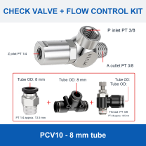 PCV10 - 8 mm tube