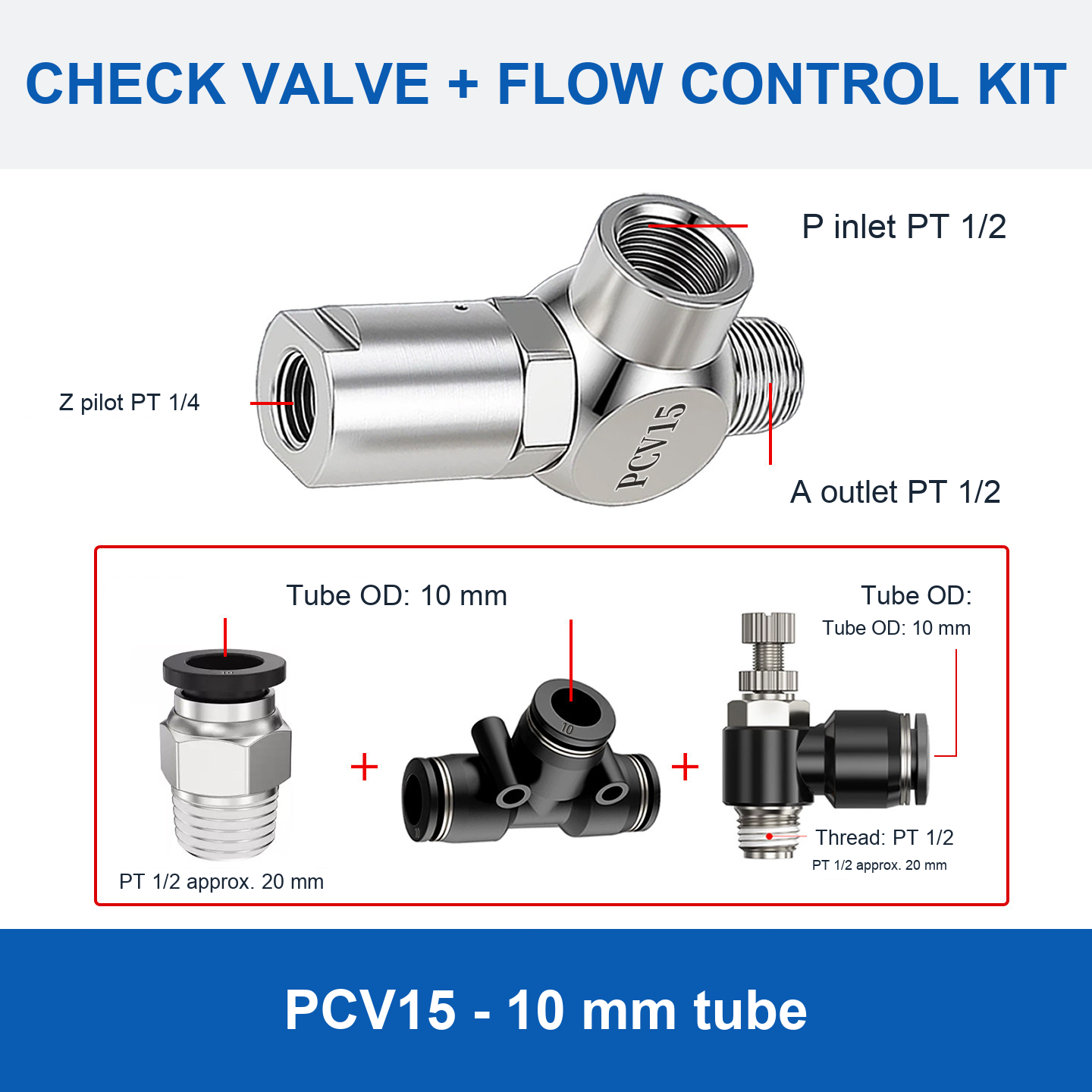 PCV15 - 10 mm tube