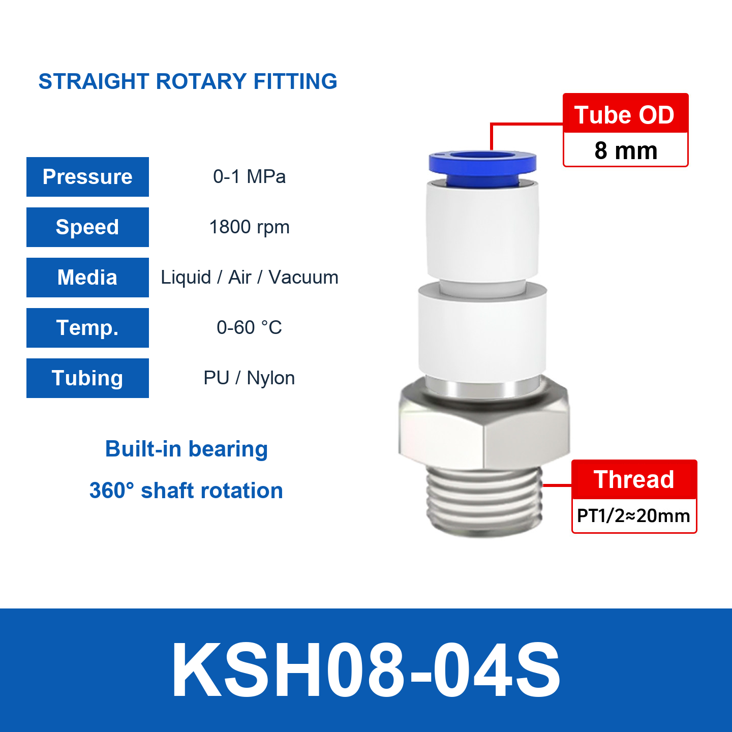 KSH08-04S Straight