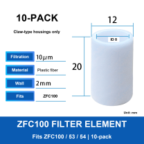 Element for ZFC100/53/54 (10-pack)