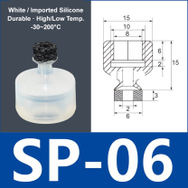Foam Vacuum Suction Cups for Robotic Grippers | SP, DP & MP Series