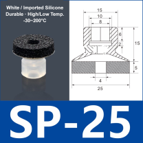 Foam Vacuum Suction Cups for Robotic Grippers | SP, DP & MP Series