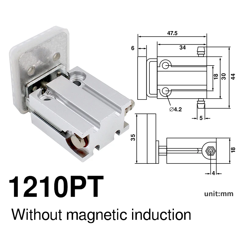 hofujng Pneumatic MINI gripper J1080/1060 Manipulator Accessories Mechanical Fixture Water Spout Clip for industrial robot-BOLTTE
