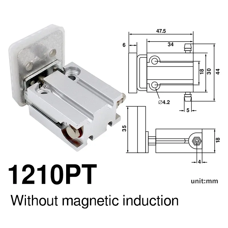 hofujng Pneumatic MINI gripper J1080/1060 Manipulator Accessories Mechanical Fixture Water Spout Clip for industrial robot-BOLTTE