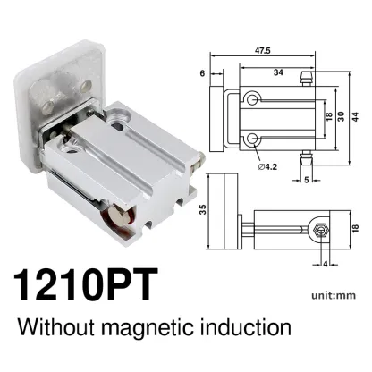 hofujng Pneumatic MINI gripper J1080/1060 Manipulator Accessories Mechanical Fixture Water Spout Clip for industrial robot-BOLTTE